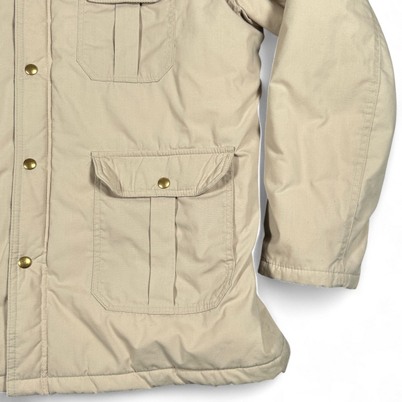 Vintage K Brand Jacket Adult EXTRA LARGE Brown Barn Coat Utility Workwear 90s - Picture 7 of 11